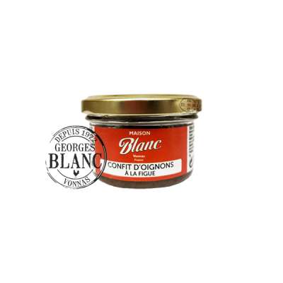 Confit d'oignons  - Georges Blanc – Boutique gourmande Chef étoile Foie gras Recette traditionnelle fait MAISON Vonnas Confit