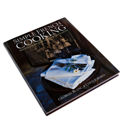 Simple French Cooking - Georges Blanc – Boutique gourmande Livre recette en anglais chef étoilé Découverte Cuisine Fait maison Traditionnelle. Recette Poularde 
