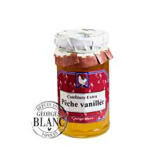 Confiture extra de pêche vanillée -  Georges Blanc – Boutique gourmande Recette traditionnelle  Lyon
